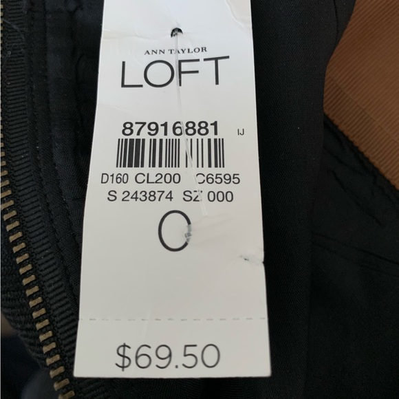 LOFT Wool Pencil Skirt NWT - Picture 4 of 6